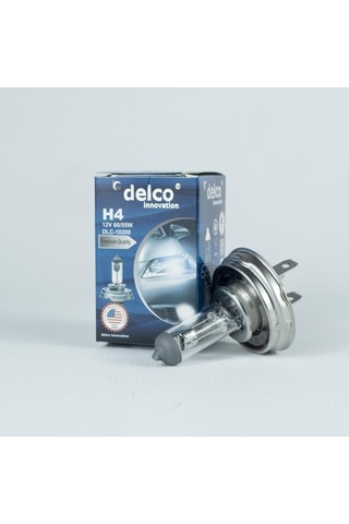 Delco U.s.a H4 +%30 Fazla Işık 12 Volt 45t Tablalı Ampul 60/55w