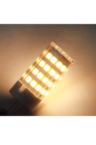 Mısır Led Kapsül Ampul G9 Duy 4w 3000k Şeffaf Cam Gün Işığı 10'lu