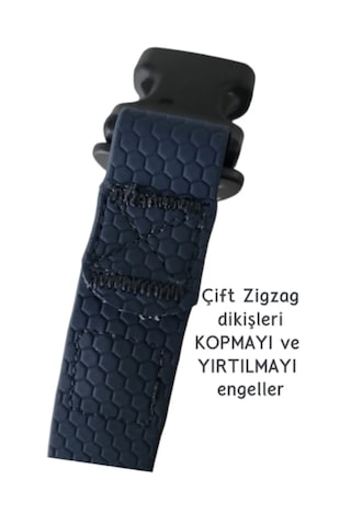 Interlaken Su Geçirmez Sağlam Lacivert Köpek Boyun Tasması L Beden Lacivert