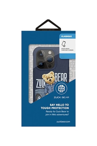 Zuck Bear Apple Uyumlu iPhone 15 Pro San Fransisco Arka Koruma