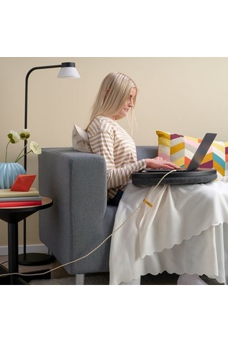 Ikea Rundhult Usb-c - Usb-c Kablo, Bej-mavi, 1.5 M/100 W