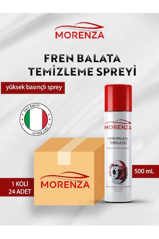 Morenza Genel Temizleme Fren Balata Temizleyici Sprey 24 x 500 ML