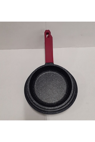 Gülsan Döküm Granit Tava Seti 18. 20. 22 Cm