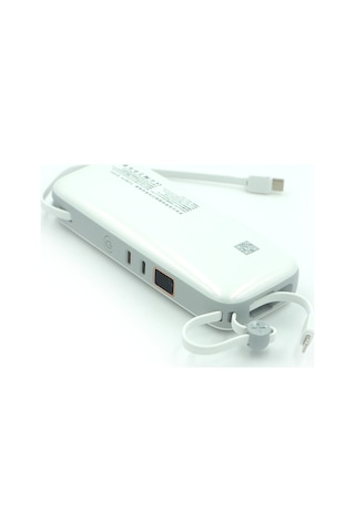 Fd06 20.000 Mah Kablolu Powerbank Beyaz