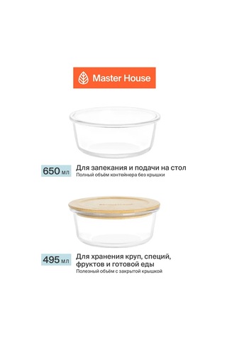 Master House Soğan Suyu İçin Cam Yemek Kabı 650ml 232621294 Beyaz