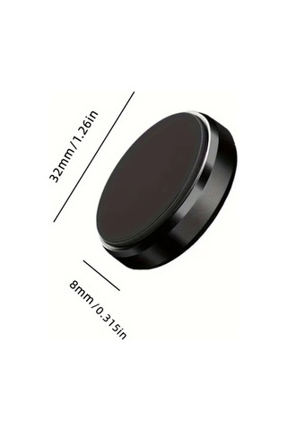 Trendooze Mini Manyetik Tutucu Yuvarlak Çok Amaçlı Telefon Braketi Mavi 2 Metal Plaka Li Turcoshop11 Stabil