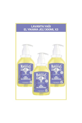 Le Petit Marseillais Lavanta Sıvı Sabun 3 x 300 ML