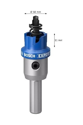 Bosch Expert Sheet Metal Delik Açma Testeresi 18 mm -2608901401