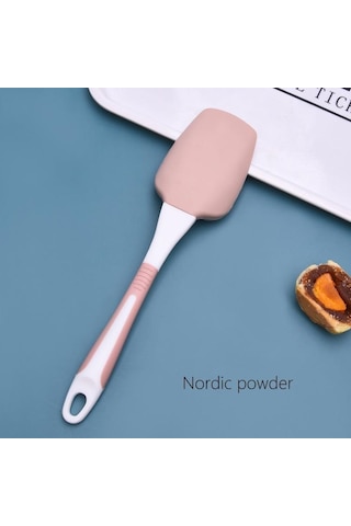 Pembe Puntos Silikon Yapışmaz Kek Tereyağı Krem Spatula Yağı Ekmek Kazıyıcı Pişirme Mikser Aracı