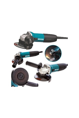 Pro Graizer M2000 125 MM 2000 W Sjs Çift Metal Şanzuman Avuç İçi Taşlama Makinesi