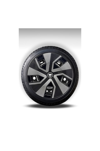 Dacia Araçlar İçin Universal 15" İnç 4 Adet 1 Takım Jant Kapağı Sandero Duster ... 100