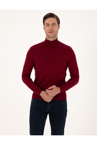 Pierre Cardin Erkek Vişne Kazak /triko 50314202-vr223 Vişne