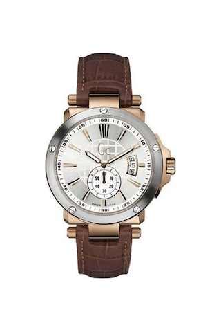 Guess Collection Gcx65007g1s Uyumlu Kahverenk Deri Kordon