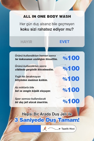 Yüz Ve Vücut İçin Arındırıcı Duş Jeli Dashu Daily Skin All In One Body Wash Yeşil Çay