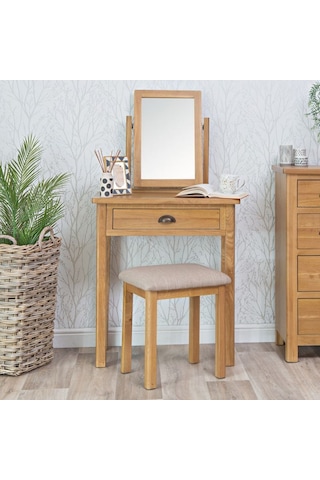 Masifart Alona Tek Çekmeceli  Dresuar Kahverengi