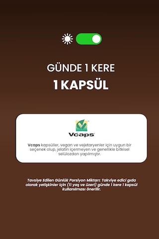Erbatab Ahcc 60 Bitkisel Kapsül Shiitake Mantar Kaynaklı Takviye Edici Gıda