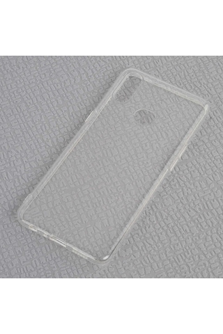 Samsung Uyumlu Galaxy A10s Kılıf Zore Süper Silikon Kapak Renksiz