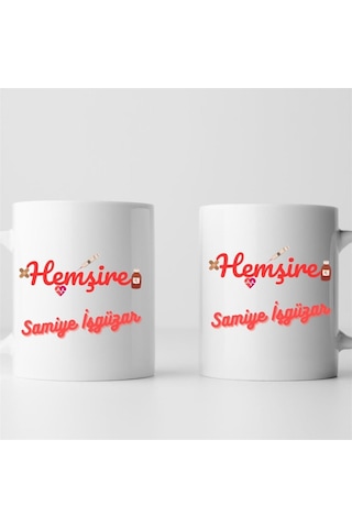 Hemşirelere Özel Tasarımlı Kahve Kupası