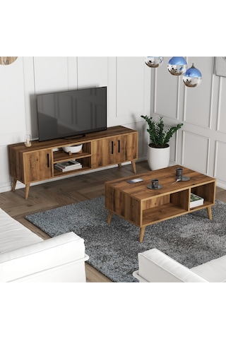 Set 1582-2072 Exxen Tv Ünitesi + Exxen Orta Sehpa - Hat Rengi