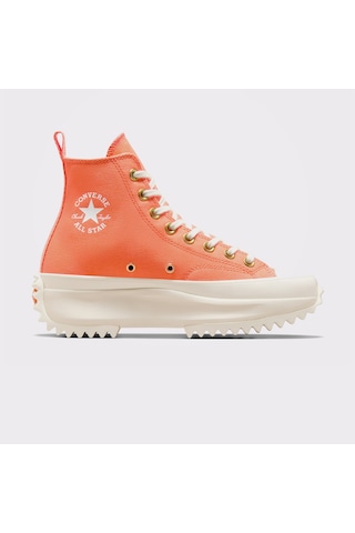 Converse Run Star Hike Unisex Kahverengi Platform Sneaker Turuncu