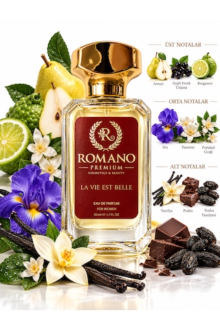 Premium La Vie Est Belle 50 Ml Kadın Kalıcı Parfüm Amber - Floral