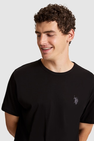U.s. Polo Assn. Erkek Siyah Pijama Takım 50326135-vr046