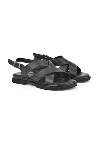 Ziya Kadın Hakiki Deri Sandalet 1511032z8302 Siyah 1511032z8302 000 36