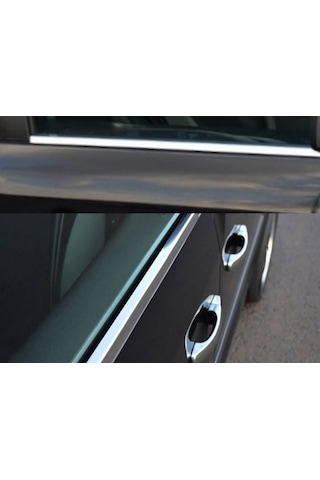 Renault Megane 2 Sedan Krom Cam Çıtası Tk 2004-2010 P.çelik