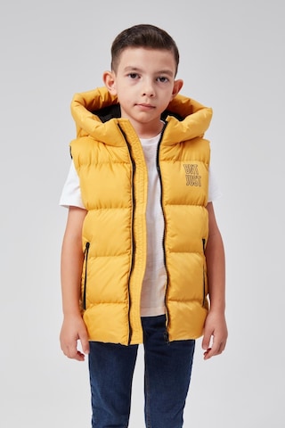Benitto Kids Kapüşonlu Erkek Çocuk Şişme Yelek 51311 Hardal