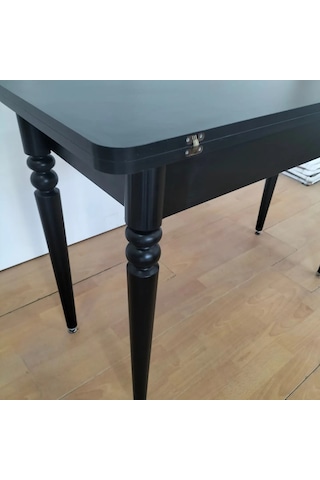 110 X 45 Katlanır Masa Siyah