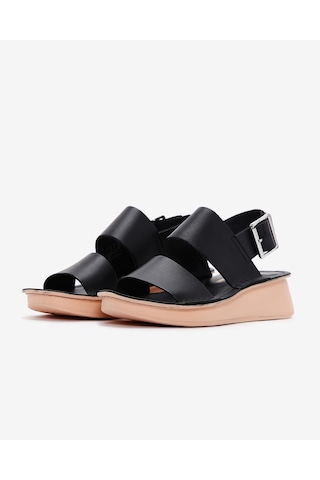 Clarks Velhill Strap Kadın Siyah Sandalet 26170822 Siyah
