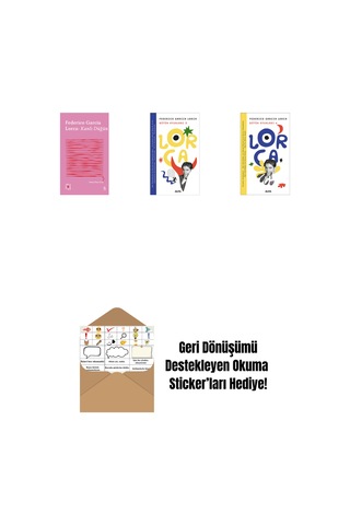Everest Açıkhava 8 - Kanlı Düğün + Lorca Bütün Oyunları 3 + Lorca Bütün Oyunları 4 + Okuma Sticker'ları