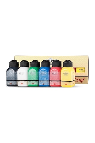 Artdeco Akrilik Boya Seti Canlı Renkler 75ml 6lı Artdeco Akrilik Boya Seti Canlı Renkler 75ml 6lı