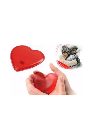Kalp Şeklinde Sihirli Jel El Isıtıcı Cep Sobası