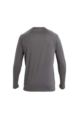Quiksilver Quıksılver Dna Bubble Logo Surf Tee Ls Kzm0 Gri