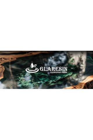 Glaresın Clear Epoxy Resın Ultra Şeffaf Hızlı 750 Gram Hobi Sanat Art Tepsi İnce Döküm Epoksi Reçine Kıt
