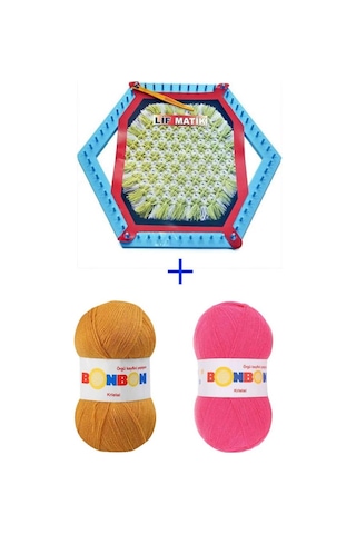 Lifmatik Lif Örme Seti Dokuma Tezgahı ve Lif İpi S7