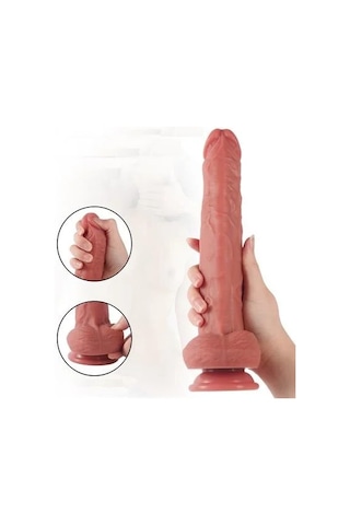 Lilitu Shop Yeni Nesil Büyük Boy 28.9 CM Realistik Dildo 1291