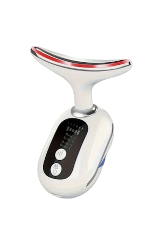 Auhma Ahb-02 Boyun Yüz Sıkılaştırıcı Cihaz 3 Renk Led Işık, Cilt Lifting & Nem Dengeleyici