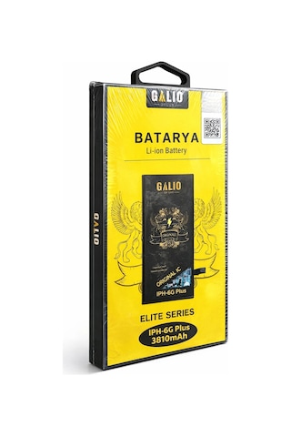 Galıo Elite Series Apple Uyumlu iPhone 6 Plus Batarya 3810mah Li-ıon Ic Galıo Elite Series Apple Uyumlu iPhone 6 Plus Batarya 3810mah Li-ıon Ic