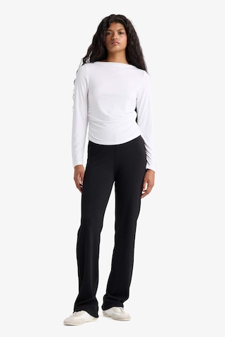 Defacto Flare Fit Geniş Paça Termal Tayt F2545AX25AU Siyah
