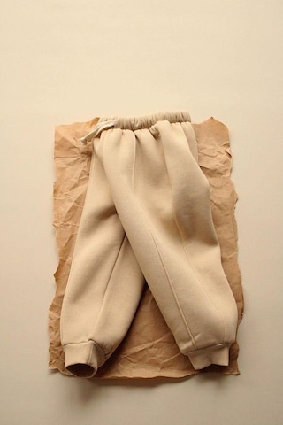 Bej Eşofman Altı İçi Polarlı Bej