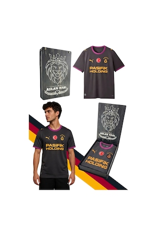 Gs Frm 043 784991 Galatasaray Orjinal Lisanslı Puma 2026/2027 Deplasman Siyah Forma Lazer Kutu Hediyeli