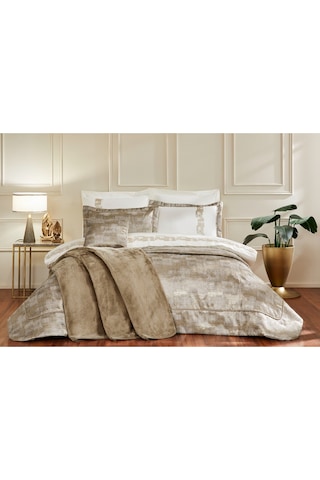 Özdilek Modernes Çeyiz Seti 11 Parça Vizon Çok Renkli