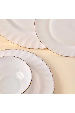 Perotti 17585 Waves Opal 24 Parça 6 Kişilik Yemek Takımı