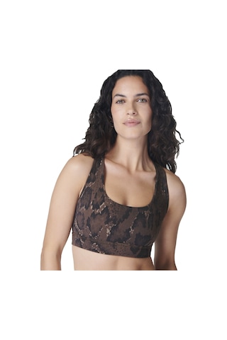 Sweaty Betty Sweaty Betty Super Soft Reversible Kadın Kahverengi Yoga Bra 44052 Kahve