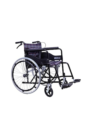 Witra Manuel Tekerlekli Sandalye Ekose Kumaş