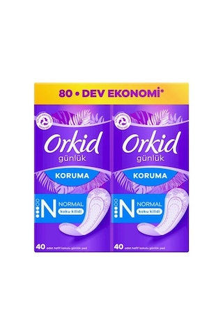 Ekonomik Paket Normal Günlük Ped 80 Adet, Güvenli Ve Rahat Kullanım
