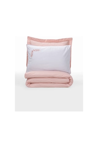 Cotton Box Elite Saten Çift Kişilik Nevresim Takımı Melinda Pembe