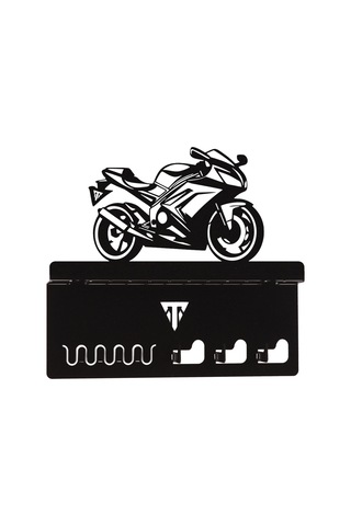 Torque-MX Metal Dekoratif Anahtar Askısı EA13 Siyah